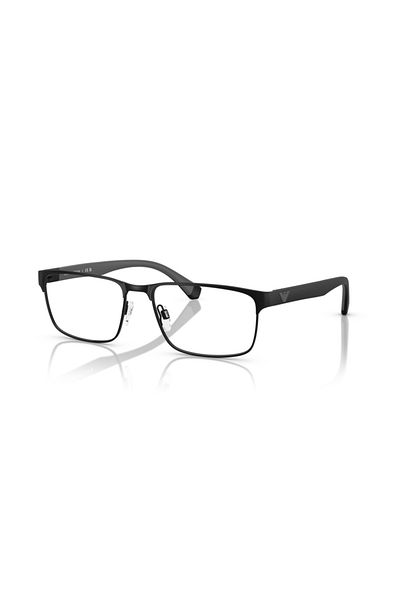 Emporio Armani Man Rectangle Eyeglasses- Ea 1105 - Lense Size:54mm - Matte Black