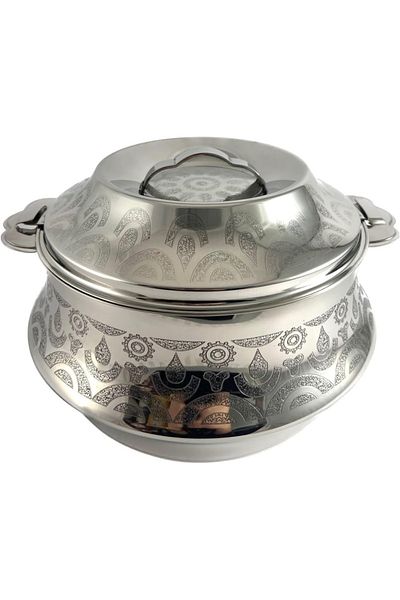 AVCI HOME MAKER ORCUS HOT POT SILVER ETCHING 5000ML