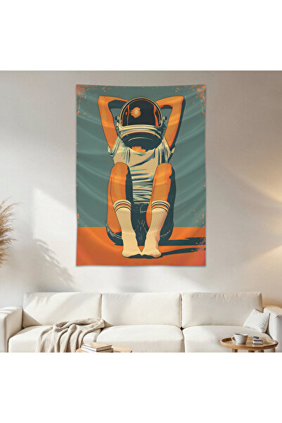 Geek Cultcha Girl in Astronaut Helmet Wall Cloth Wall Tapestry First Quality ...