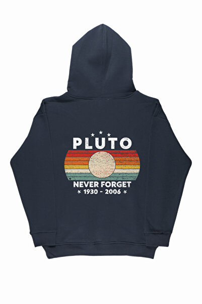 By Caspita Fashion Lenithra Pluto Back Štampano Unisex Oversize kroj Dimljena...