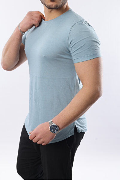 Louen lucie Men's Slim Fit Six Oval T-Shirt