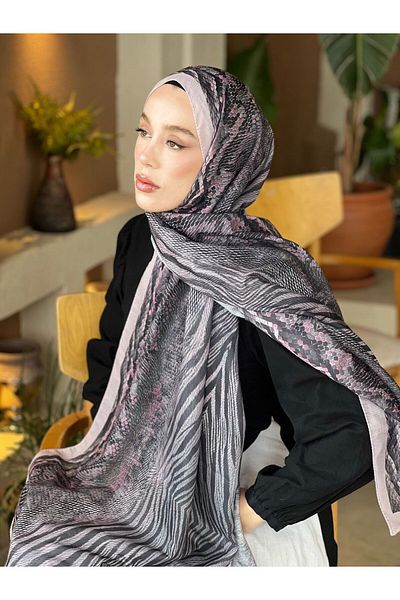 Modakaşmir Sequin Pattern Lina Shawl
