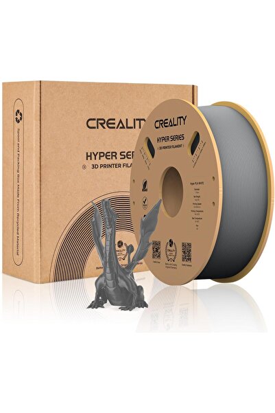 Creality Hyper Pla Gri Filament 1.75mm 1000Gr