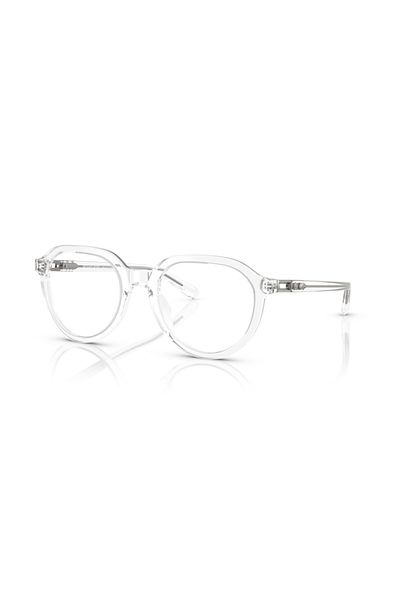 Michael Kors Man Round Eyeglasses- Mk 4129 - Lense Size:53mm - Clear