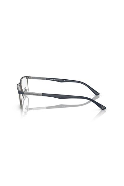 Emporio Armani Man Pillow Eyeglasses- Ea 1131 - Lense Size:54mm - Matte Blue/gunmetal