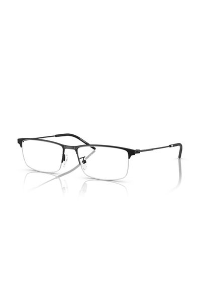 Emporio Armani Man Rectangle Eyeglasses- Ea 1168d - Lense Size:56mm - Matte Black