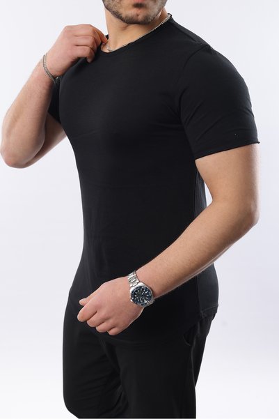 Louen lucie Men's Slim Fit Six Oval T-Shirt