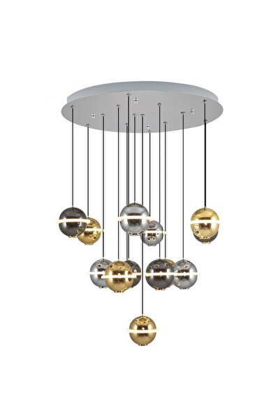 Özcan Aydınlatma Özcan Aydınlatma 3126-13A Opto 13 Lü Sarkıt Karışık