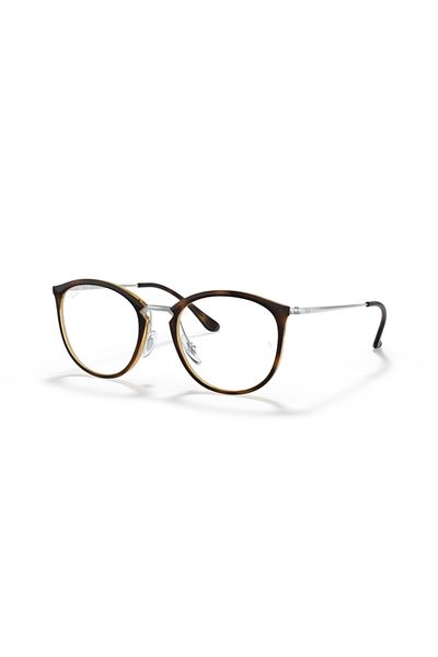 Ray-Ban Ray Ban Vista Woman Phantos Eyeglasses- Rb 7140 - Lense Size:49mm - Havana