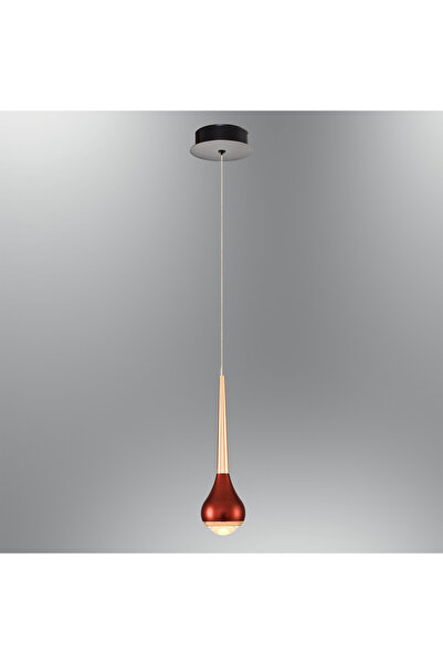 Özcan Aydınlatma Özcan Aydınlatma 2805-1A-04 Lily Tekli Sarkıt KAHVE