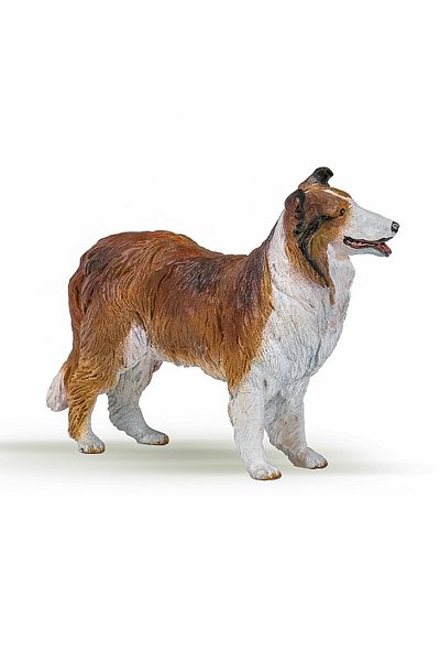 Papo Collie Puppy Figurine