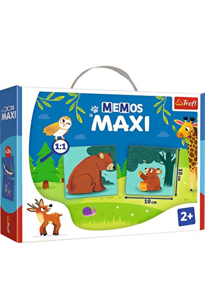 Trefl MAXI ANIMAL MEMO GAME FOR PARENTS AND CHILDREN