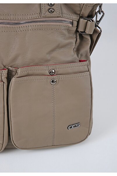 ÇÇS LONDON М'яка тканина ÇÇS Прання Шкіра Ручна та плечова сумка