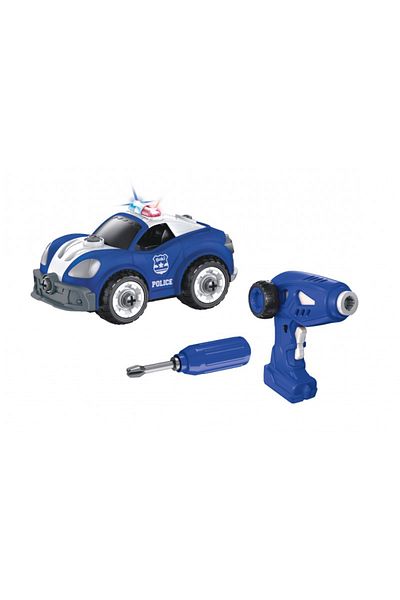 Buki France Radio Controlled Police Car Construction Set