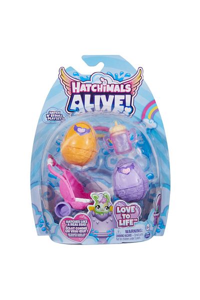 Spinmaster Hatchimals Alive Set Purple