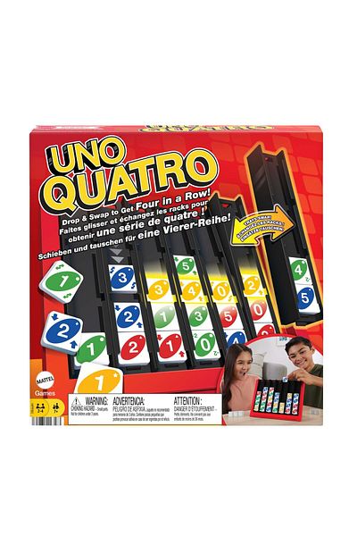 mattel Uno Quatro Playing Cards