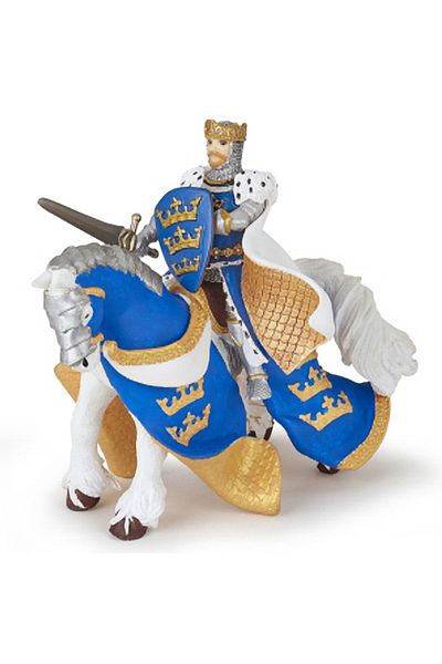 Papo King Arthur Blue Figurine