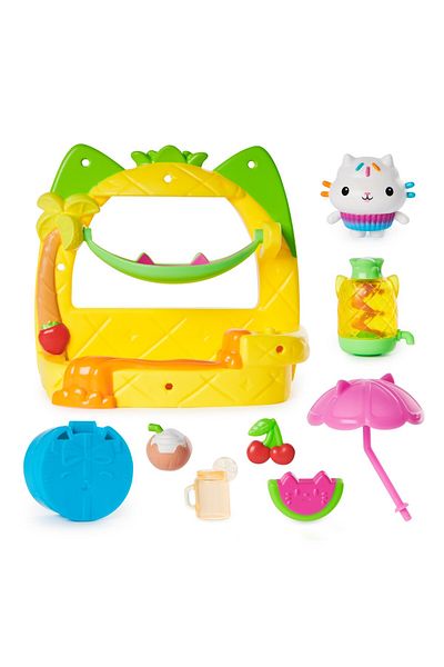 Spinmaster Gabbys Dollhouse Balcony Set for Cakey's Smoothie Party