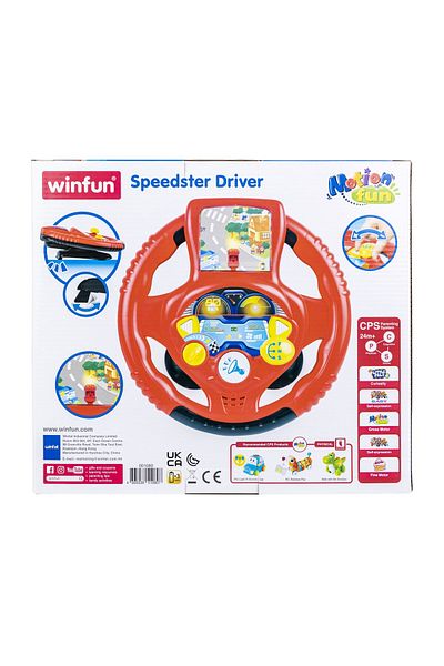 WINFUN Steering Wheel With Sounds And Lights