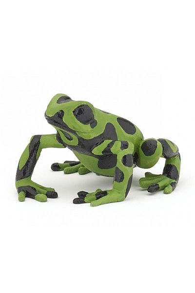 Papo Green Poison Dart Frog Figurine