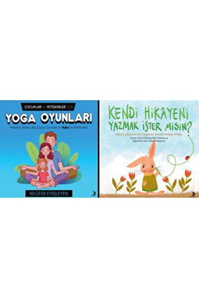 Genç Destek 2 Kitap Set/Çocuklar ve Yetişkinler İçin Yoga Oyunları/Kendi Hika...