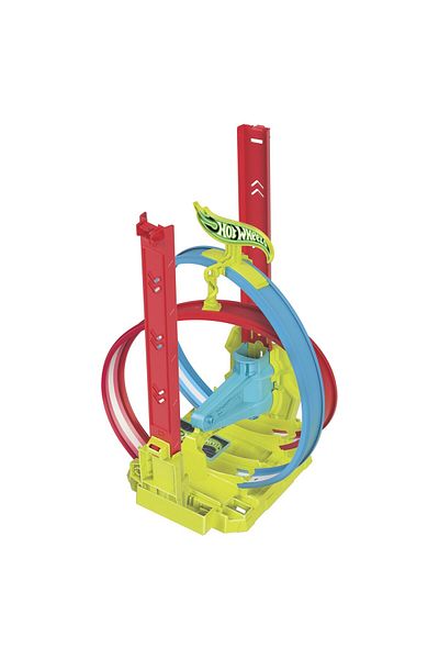 mattel Hot Wheels Pista Laser Stunt Slamway