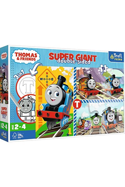 Trefl Puzzle PUZZLE TREFL PRIMO SUPER GIANT 15 THOMAS