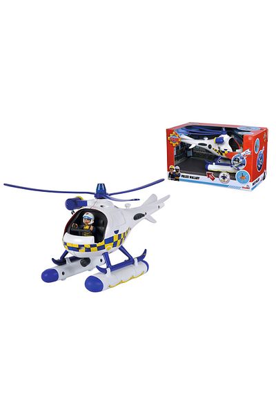 Simba Fireman Sam Wallaby Police Helicopter