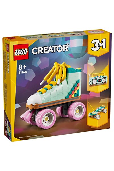 Evelise LEGO CREATOR 3IN1 PATINA CU ROTILE RETRO 31148