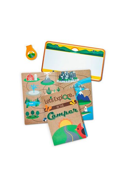 Melissa & Doug Σκηνή παιχνιδιού τροχόσπιτο Συλλογή Let's Explore Nature