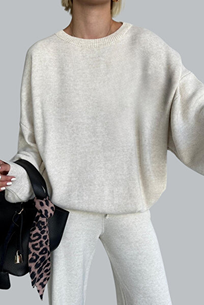 mefru المرأة الصلبة أسفل أعلى البلوز السراويل الأساسية مجموعة التريكو المزدوج