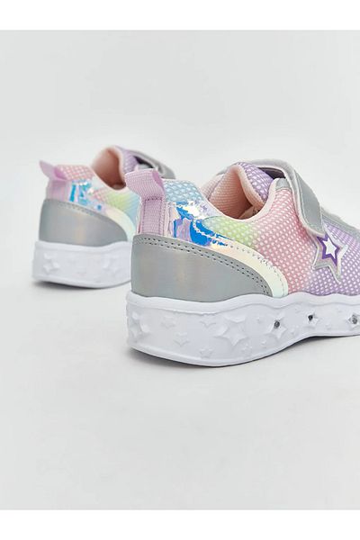 LC Waikiki Lcw Steps Baby Girl Lighted Sneakers - Gray Sole t