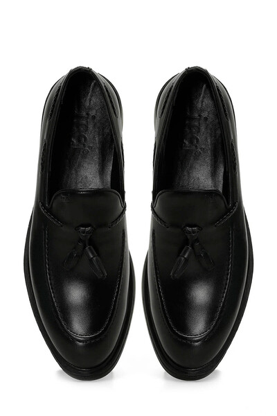 İnci İnci Erkek Klasik Ayakkabı Siyah A101891677 Kuartes 4pr