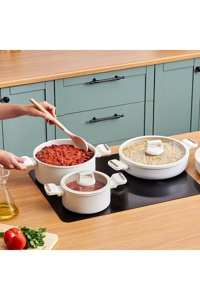 Karaca Ceramica Valenti 7-Teiliges Kochgeschirr-Set