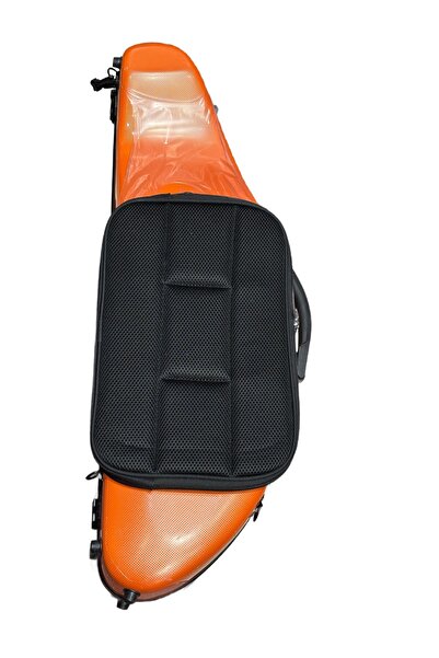 Tonal Fiber Keman Kutu Keman Hardcase Keman Fibercase Turuncu