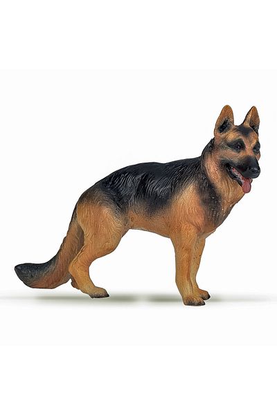 Papo German Shepherd Puppy Figurine