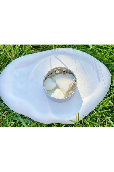 Metal Kutu İçinde 3 Adet Kalp Sabun Seti