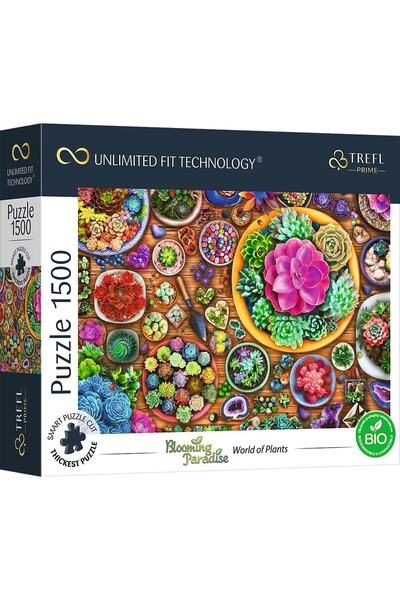 Trefl Puzzle Uft 1500 Lumea Plantelor