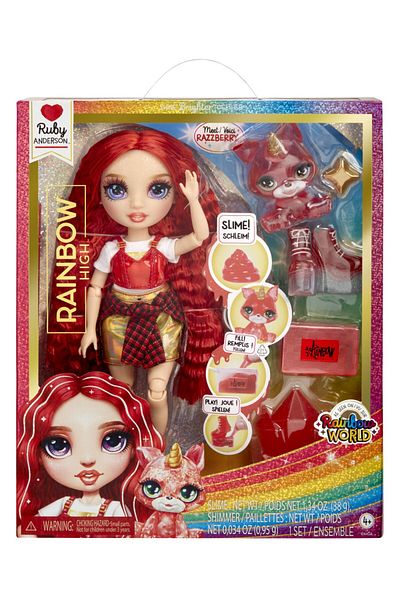 MGA Rainbow High Papusa Ruby Anderson