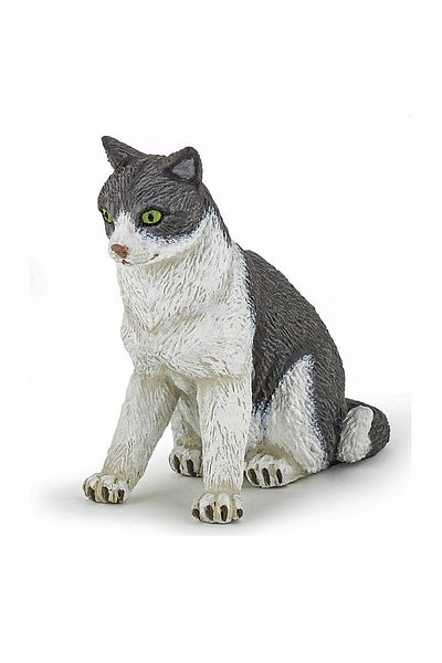 Papo Sitting Cat Figurine