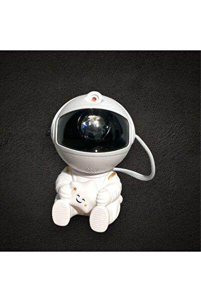 Toys Lüks Kalite Astronot Projektör Gece Lamba Nebula Gökyüzü Projeksiyon Kum...