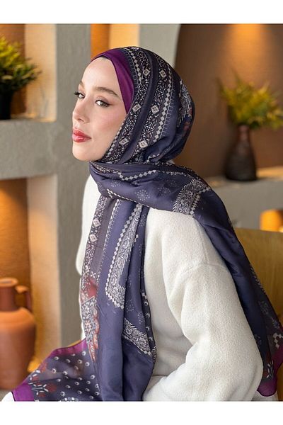 Modakaşmir Σάλι Mekselina Desen Lina