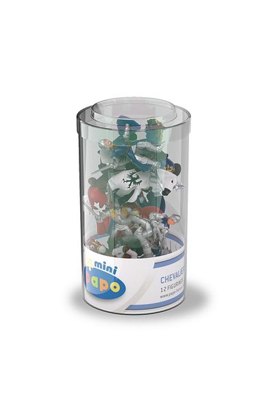 Papo Figurina Set 12 Minifigurine Cavaleri 12 Piese