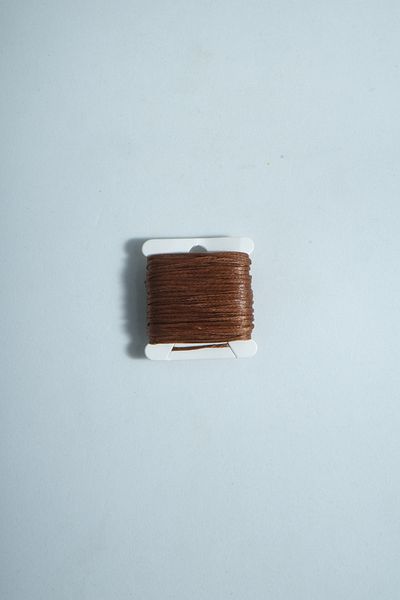 Eskişehir hobi sanat 3 μέτρα 0,8 mm κερωμένο σχοινί κανέλα καφέ χρώμα Σέλας δερμάτινο κολιέ ραπτικής Σχέδιο κοσμήματος Σχοινί βραχιολιών
