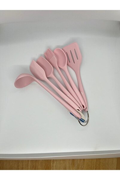 GenelTedarik Silicone Spatula Set 6 Pieces