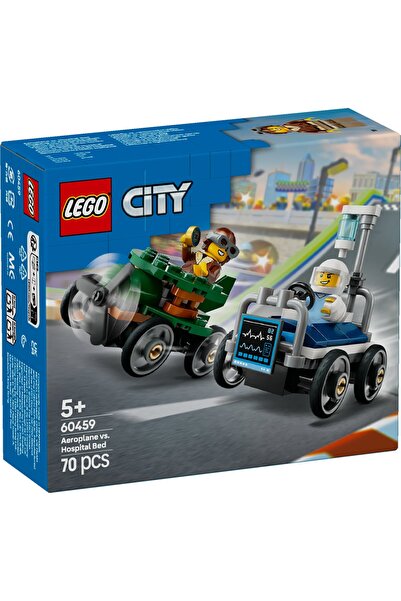Evelise LEGO CITY PACHET DE CURSE AVION VS. PAT DE SPITAL 60459