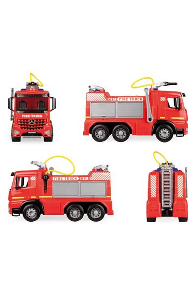 LENA Mercedes Arocs Plastic Fire Truck For Kids