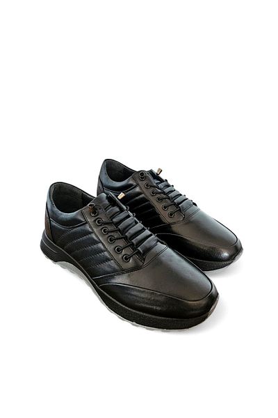 MERİSER Real Leather Smart Lace-Up Full Oroped Men's Shoes