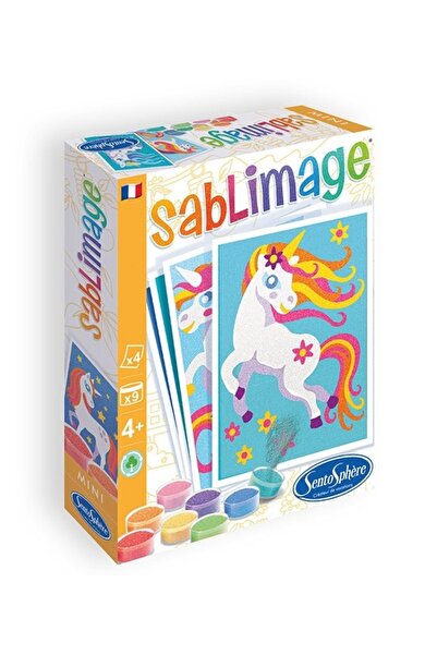 Sentosphere Kreativní sada s barevným pískem - Mini Sablimage Jednorožci