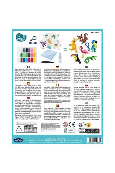 Sentosphere Aquabeads Creative Bead Kit - Animals and Birds